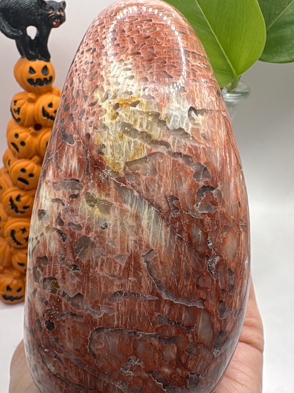 Feldspar and flashy moonstone free form - Picture 2 of 4
